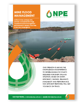 MINE FLOOD MANAGEMENT BROCHURE DOWNLOAD